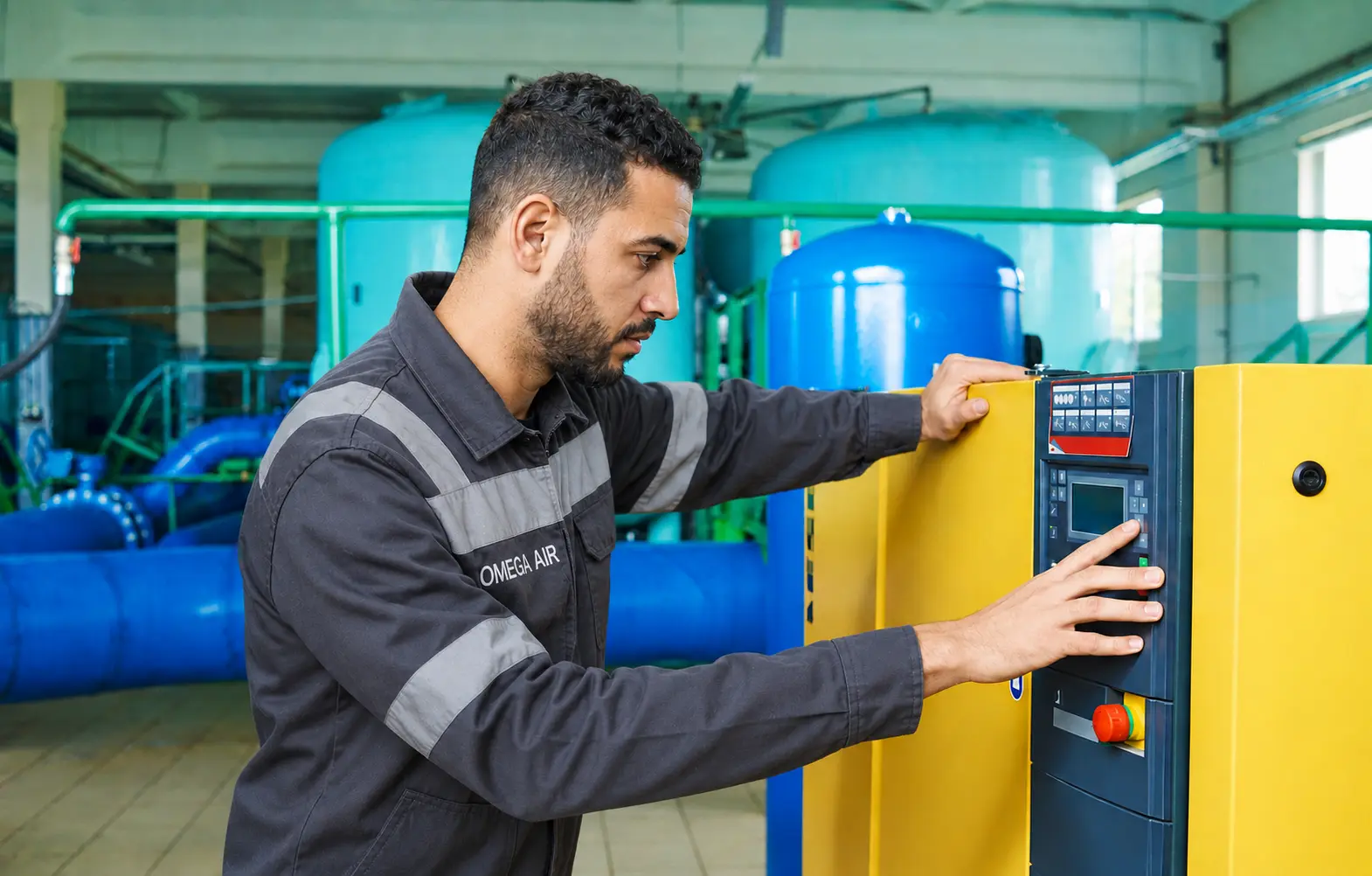 Installation d’un compresseur et d’un réseau d’air comprimé industriel au Maroc